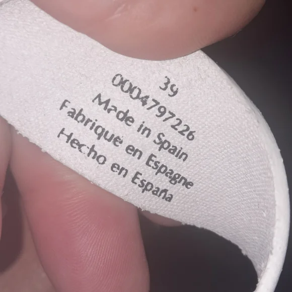 NWOT FREE PEOPLE White Gladiator Sandal Espadrille Flatform Platform 39 Size 9 - Picture 5 of 13